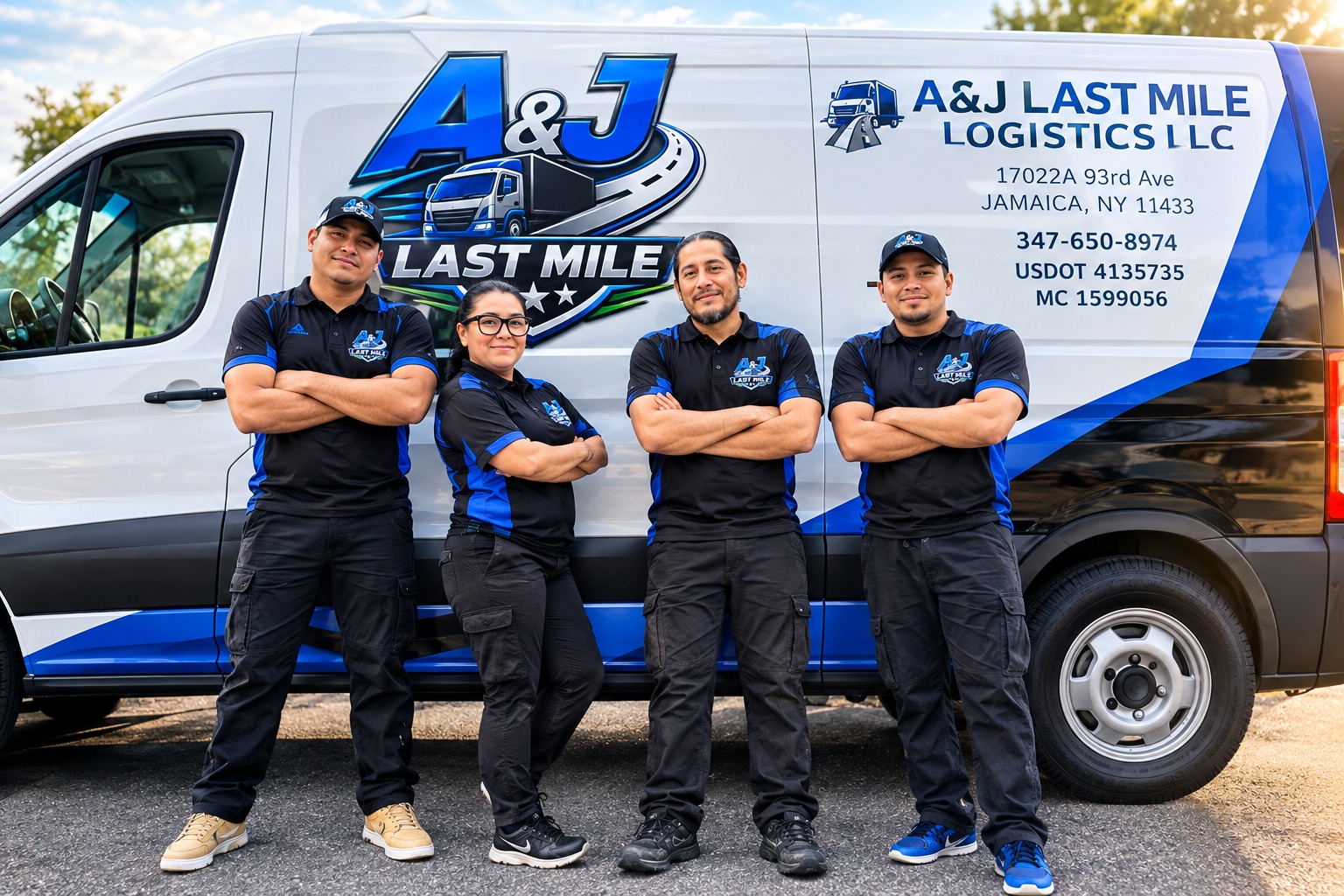 A&J Last Mile Logistics Team